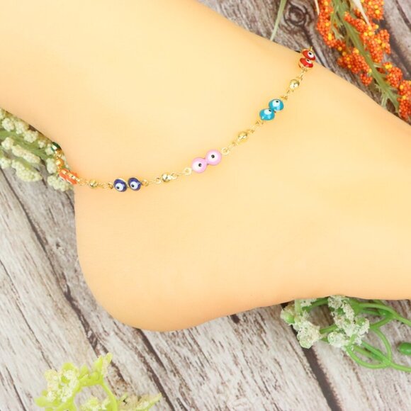 "Dainty Anklet for Women – Elegant Everyday Jewelry & Perfect Gift | MLCRC1343 - Picture 3 of 10